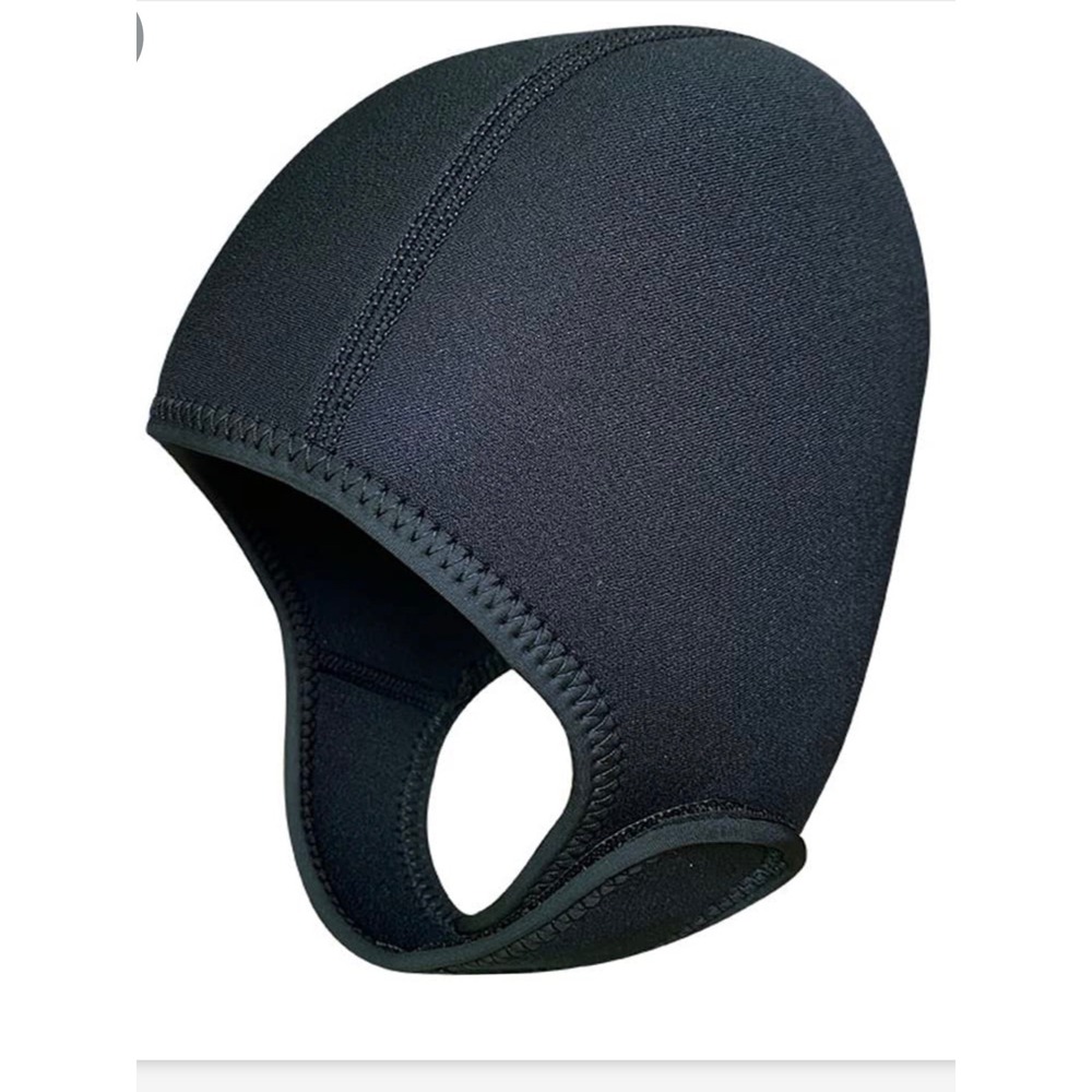 LOOEEL 2.5mm‎ Neoprene Dive Cap Black Thermal Wetsuit Hood Surf Snorkel One Size
